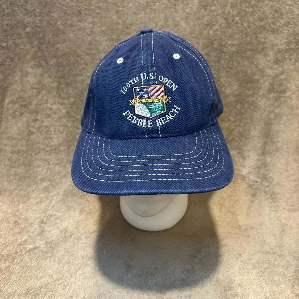 Vintage Legendary Headwear Blue 100th U.S. Open Pebble Beach 2000 Hat